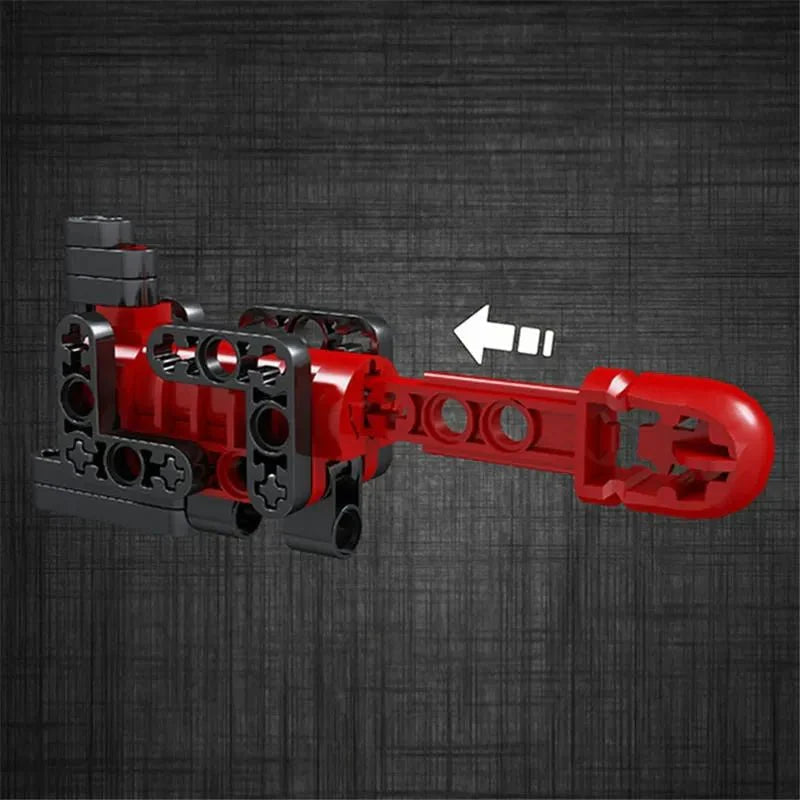 Mould King 14014 - Motorized Grenade Launcher - vue 7 | Power Blockz