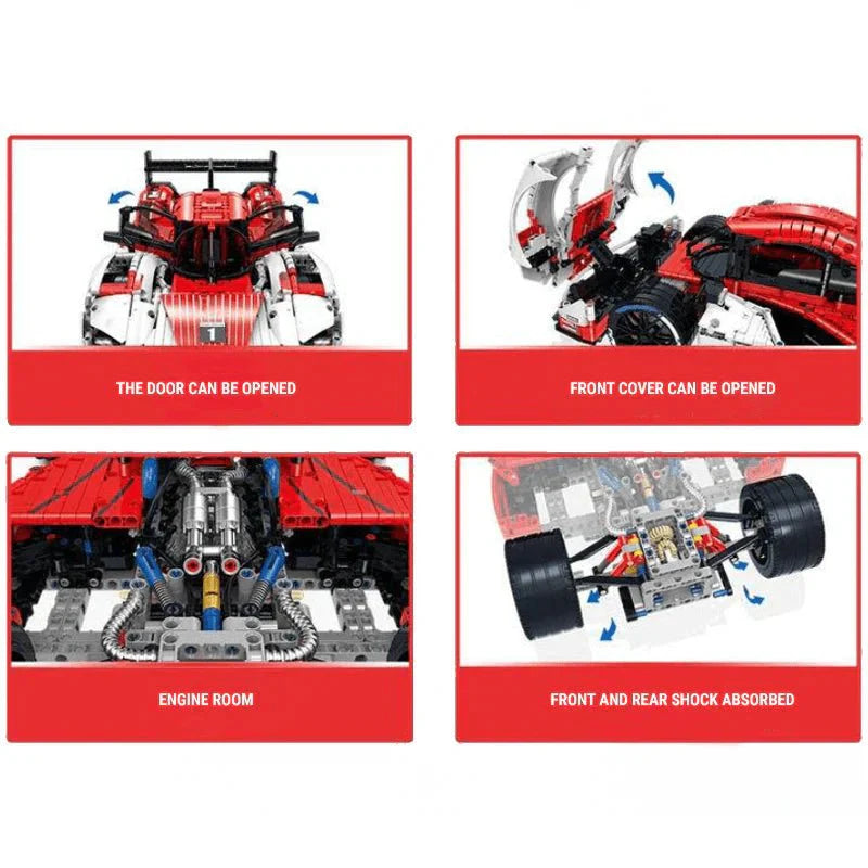 Guly 10615 - Static Version - 2023 Le Mans Prototype - vue 6 | Power Blockz