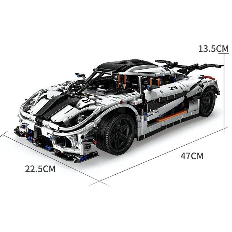 Mould King 13120 - Swedish Hypercar | Power Blockz