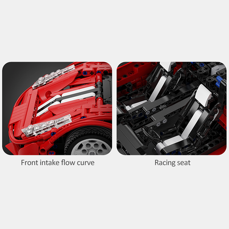 C61049 PF - Italian 488 Remote Control - vue 8 | Power Blockz