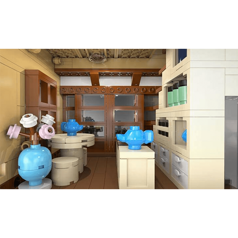 CaDa C66010W - Japanese Tea House - vue 5 | Power Blockz