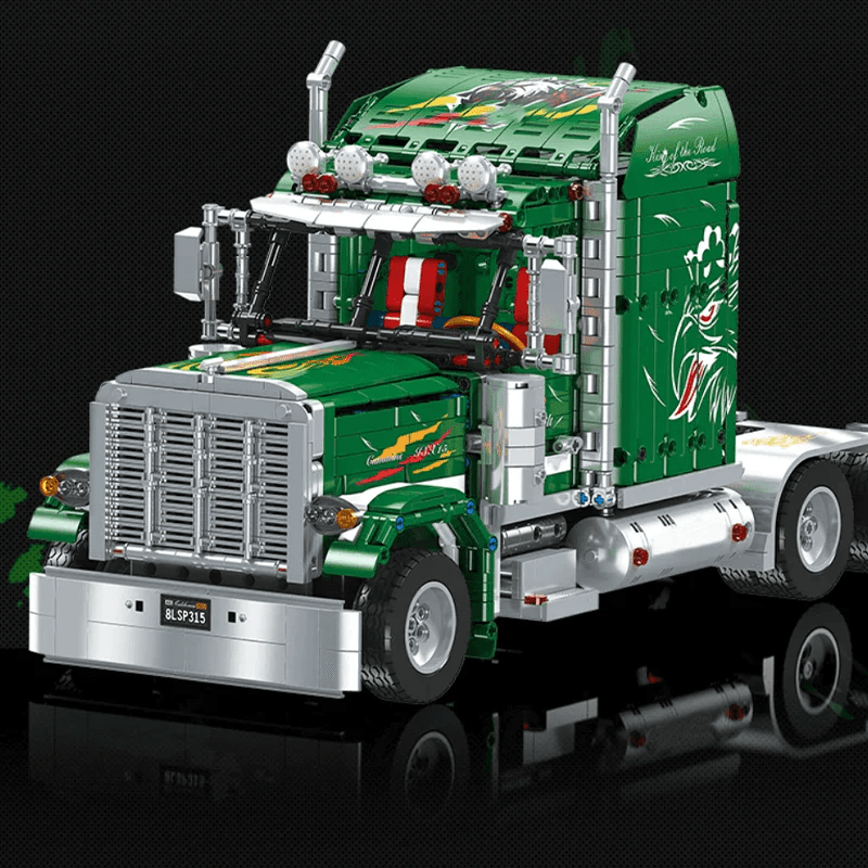 Jiestar JJ9069 - Classic 379 American Truck - vue 4 | Power Blockz