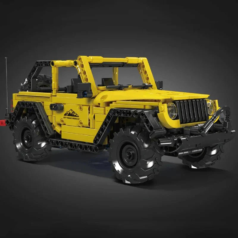 Mould King 15058 - Convertible Trail 4x4 - vue 5 | Power Blockz