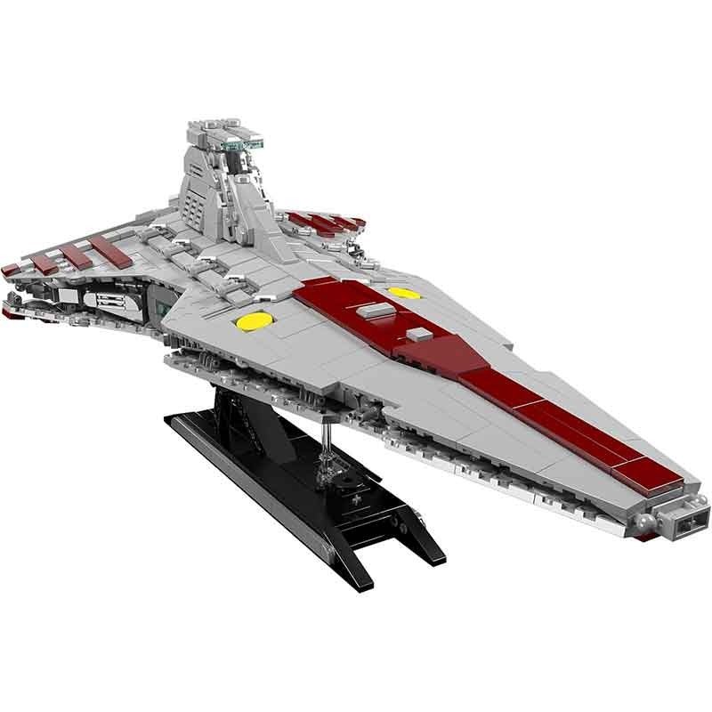 Mould King 21074 - Republic Attack Carrier - vue 2 | Power Blockz
