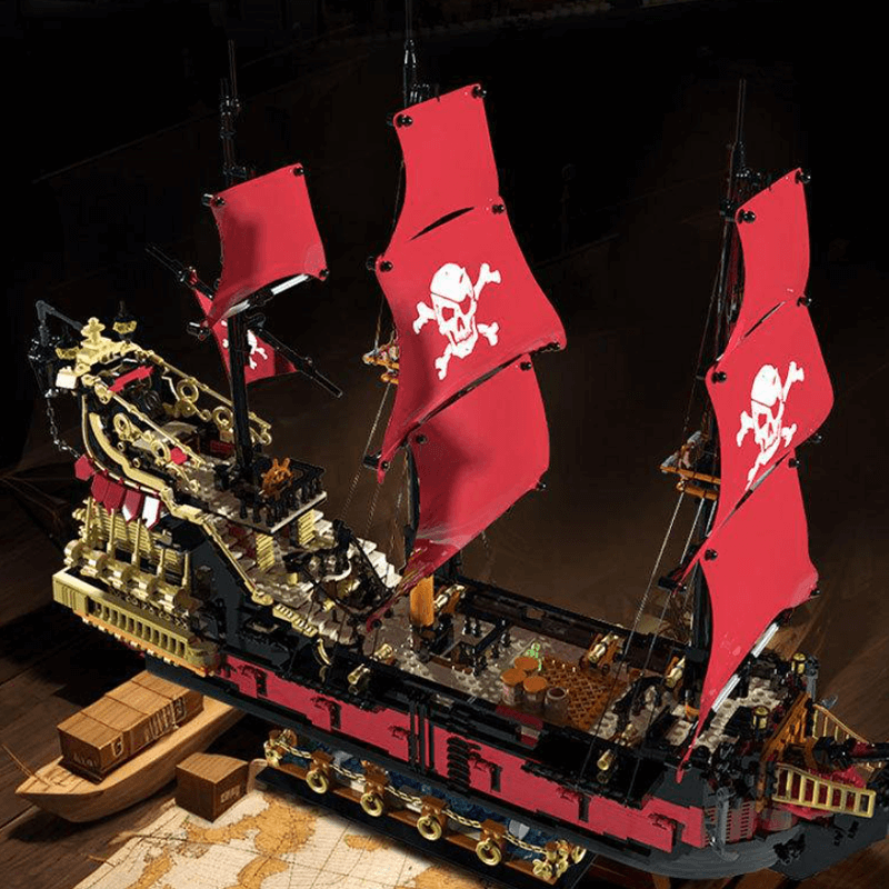 Zhegao 653001 - The Phantom Queens Ship - vue 6 | Power Blockz