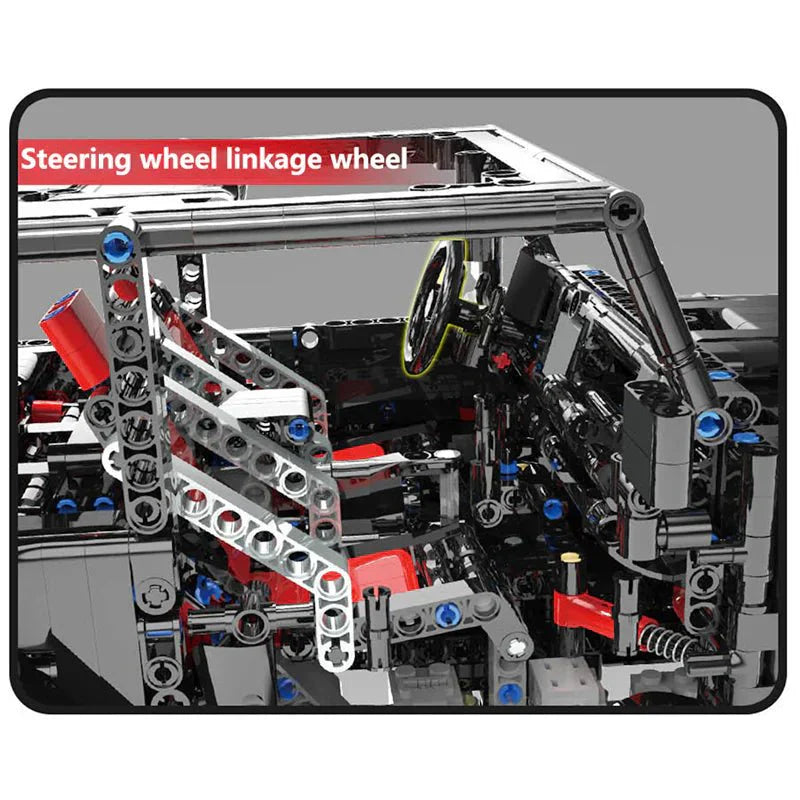 Jaki JK9058 - Static Version - Black Off-Road Trail SUV - vue 11 | Power Blockz