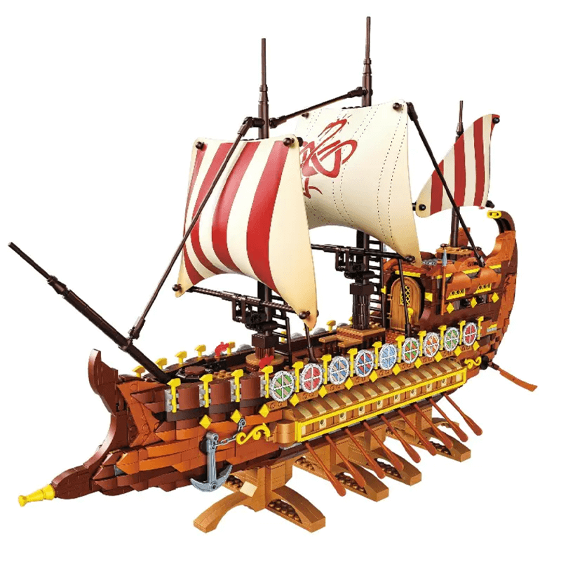 Baka 33303 - Ancient Viking Warship | Power Blockz