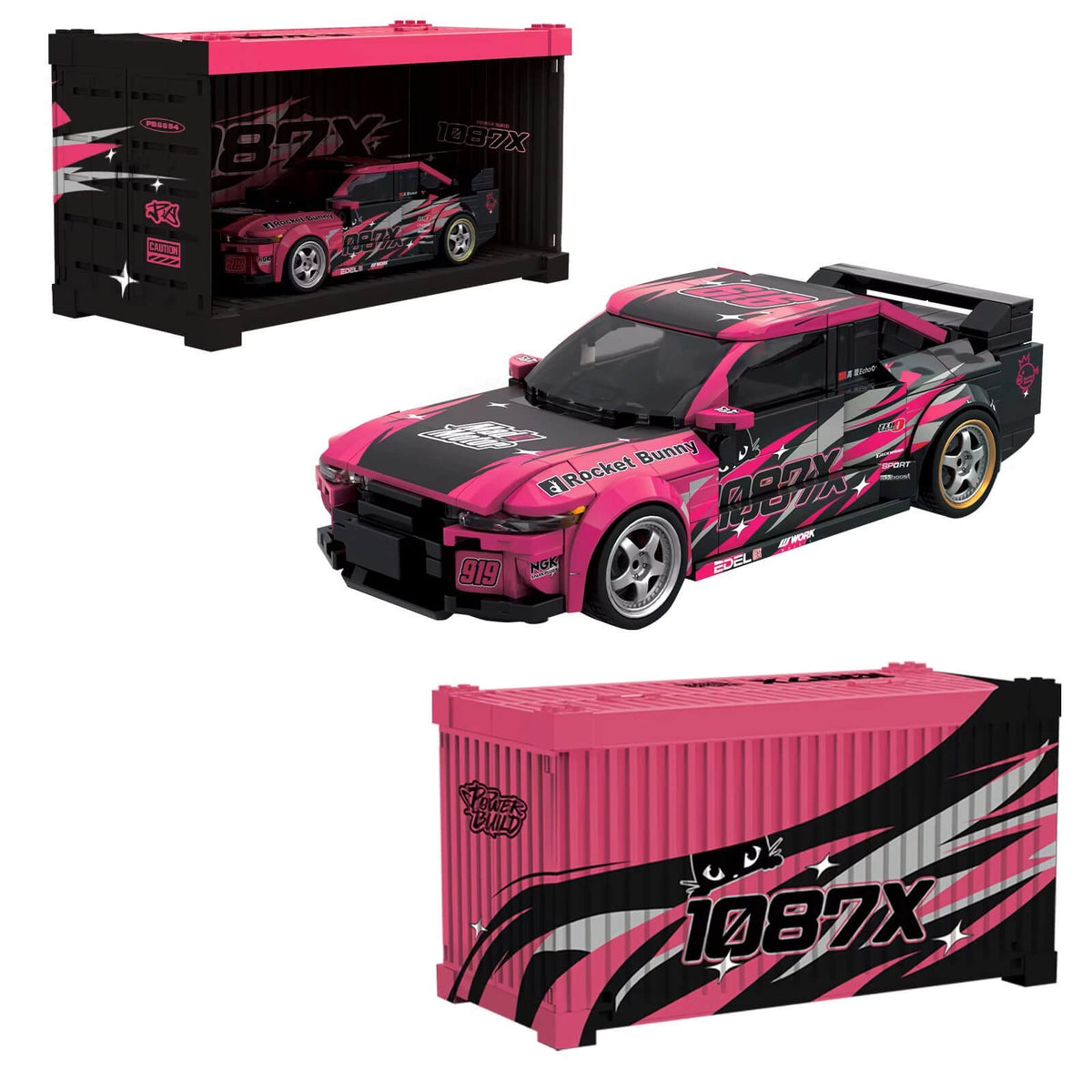 PB8854 - Rocket Bunny R32 Gt-r - vue 7 | Power Blockz