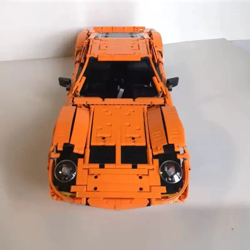 Lisong 66002 - 1960s Miura V12 Supercar - vue 6 | Power Blockz