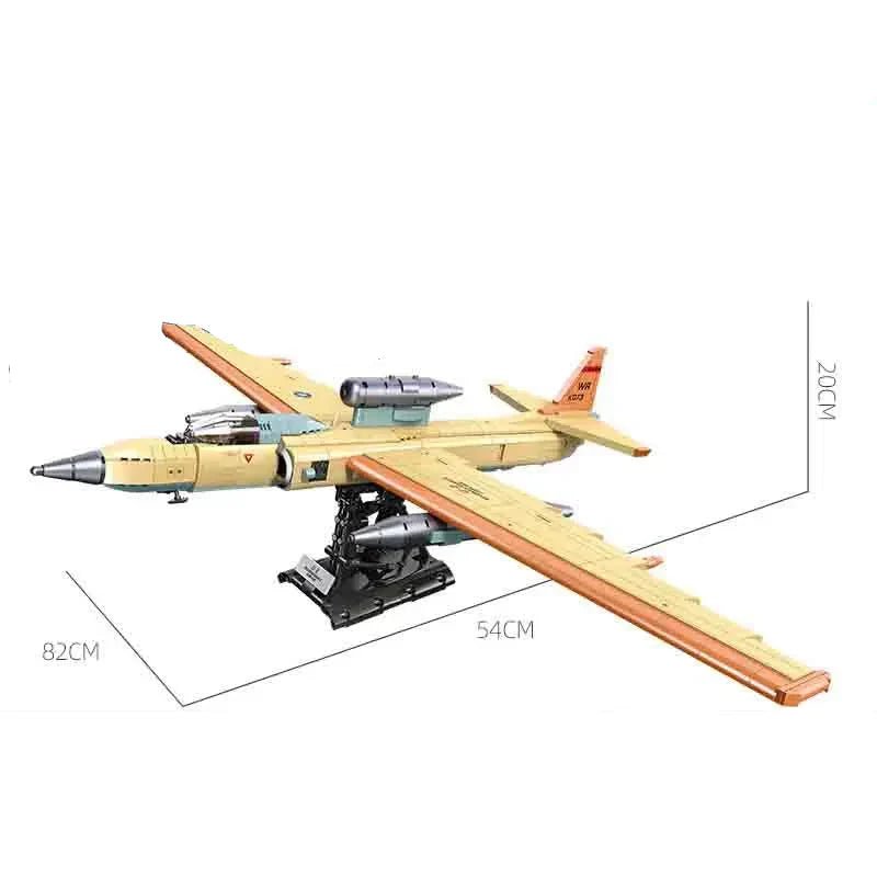 Jiestar JS-58093 - U2 Reconnaissance Aircraft - vue 5 | Power Blockz