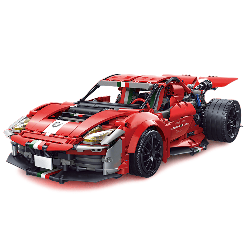 Mid-Engine GT Prototype | 2047pcs - Mid-Engine GT Prototype | Power Blockz
