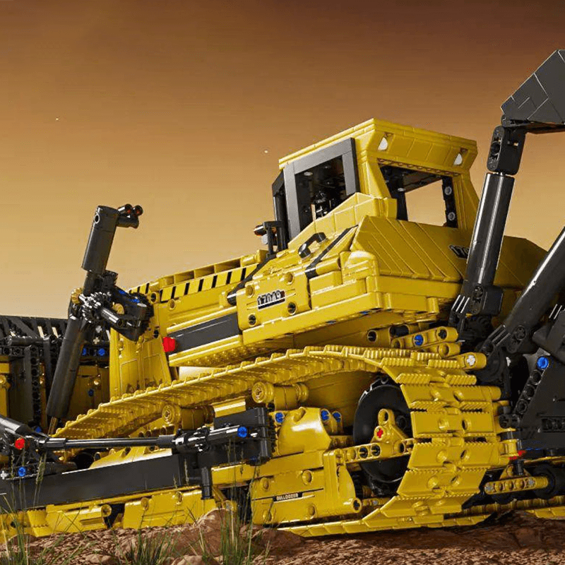 Mould King 17049 - RC Bulldozer - Ultimate Edition - vue 6 | Power Blockz