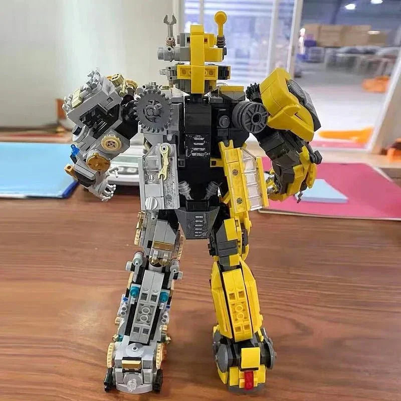 LW 7037 - 7037 Super Bumblebee Mecha Robot Bricks Toy - vue 6 | Power Blockz