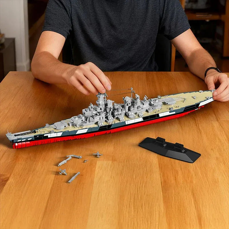 12GO 98009 - USS Montana Battleship - vue 3 | Power Blockz