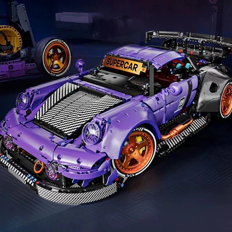 KBOX K-10544 - Static Version - Widebody 911 Retro Street Coupe - vue 8 | Power Blockz