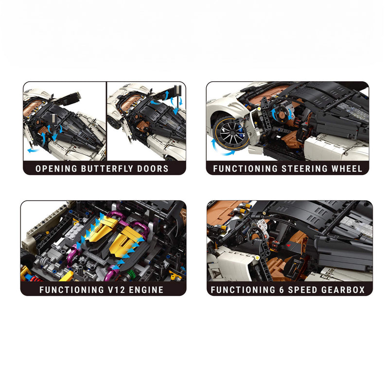 CBOX JD118 - Italian V12 Utopia Hypercar - vue 4 | Power Blockz