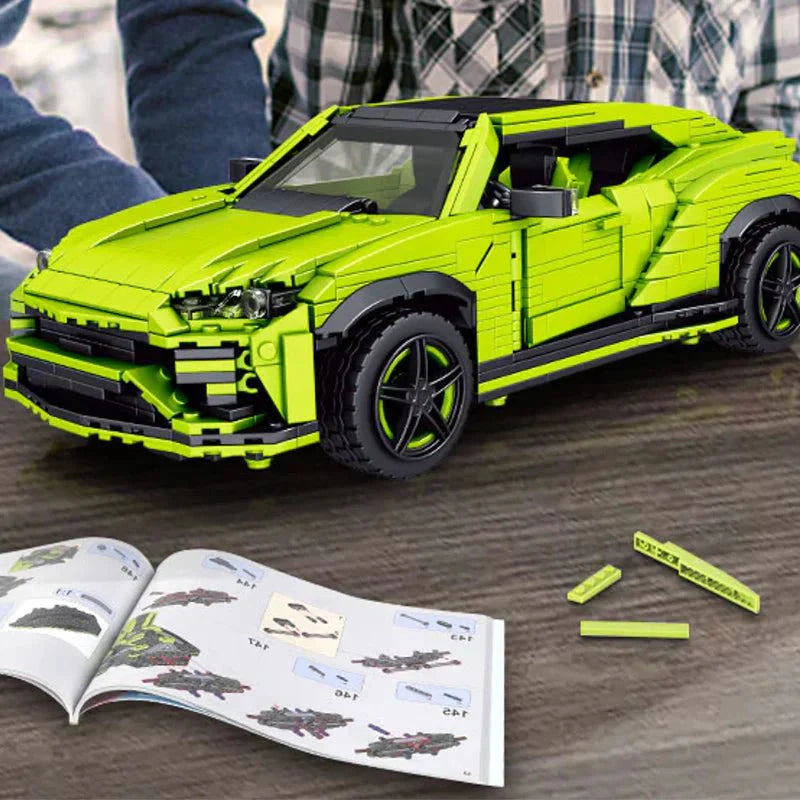 Mould King 10019 - Twin-Turbo Italian SUV - vue 4 | Power Blockz