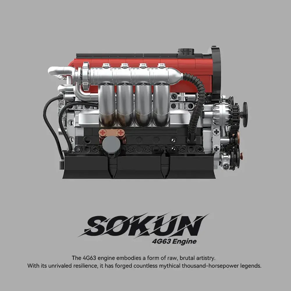 PB8861 - JDM 4G63 Engine - vue 5 | Power Blockz