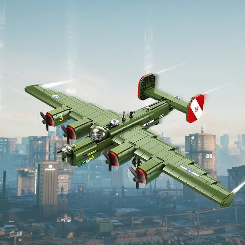 Cobi 5739 - US B24 Long-range Strategic Bomber - vue 3 | Power Blockz