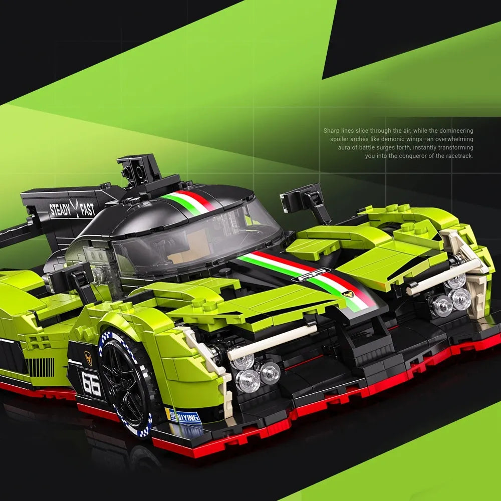 Y26003 - Italian SC63 V8 Endurance - vue 3 | Power Blockz