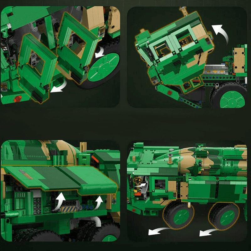 CaDa C56031 - Anti Ship Ballistic Missile - vue 2 | Power Blockz
