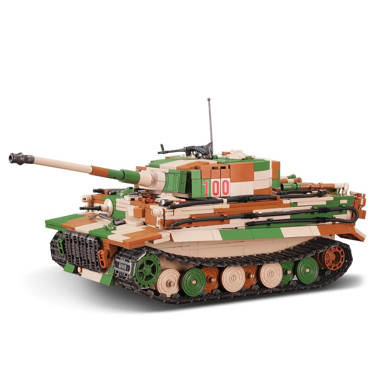 Quanguan 100244 - Tiger I Tank | Power Blockz