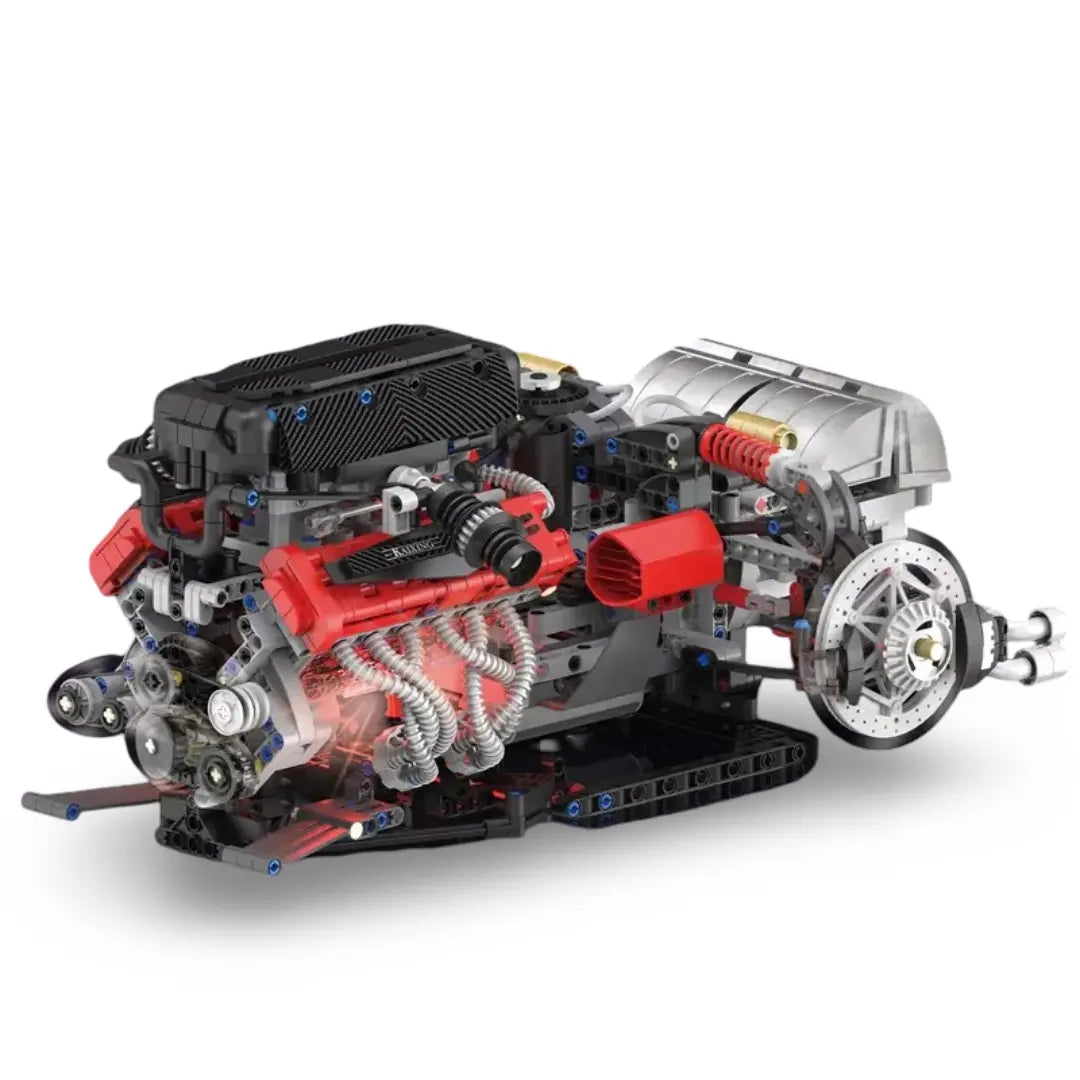 K96211 - Motorized Italian V12 Powertrain | Power Blockz