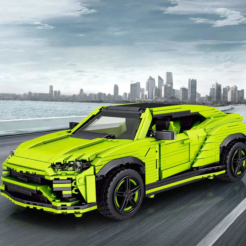 Mould King 10019 - Twin-Turbo Italian SUV - vue 8 | Power Blockz