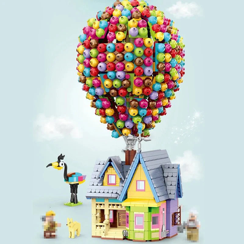GULY 60503 - Flying Balloons House - vue 5 | Power Blockz