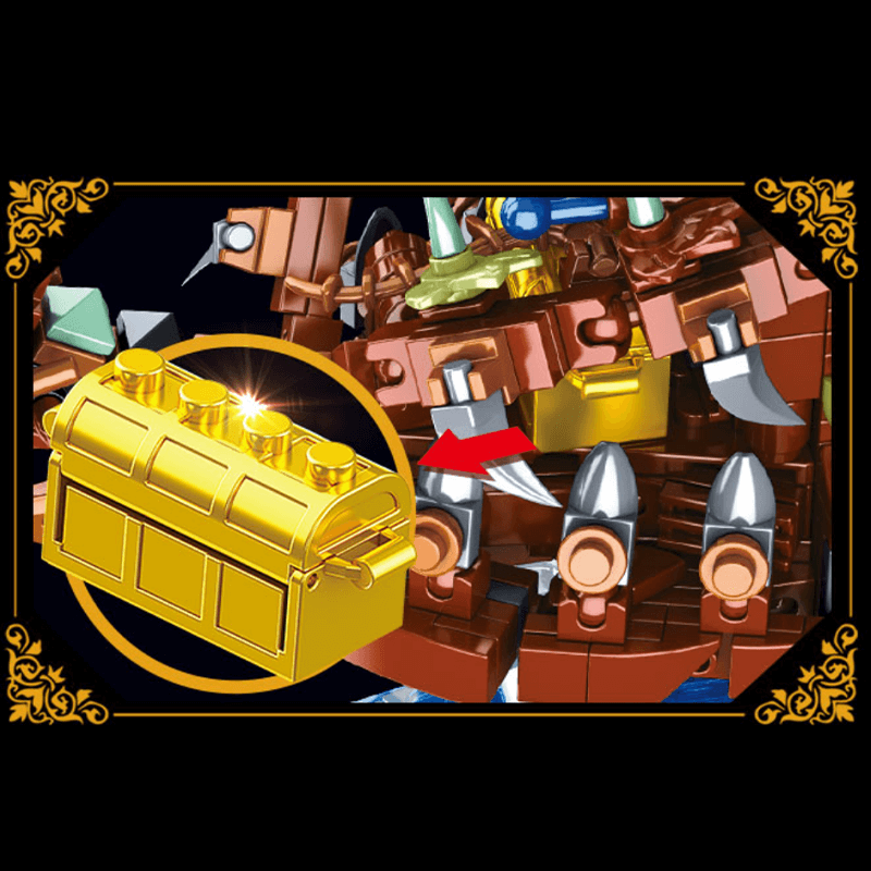 T2141 - Flying Ghost Ship - vue 5 | Power Blockz