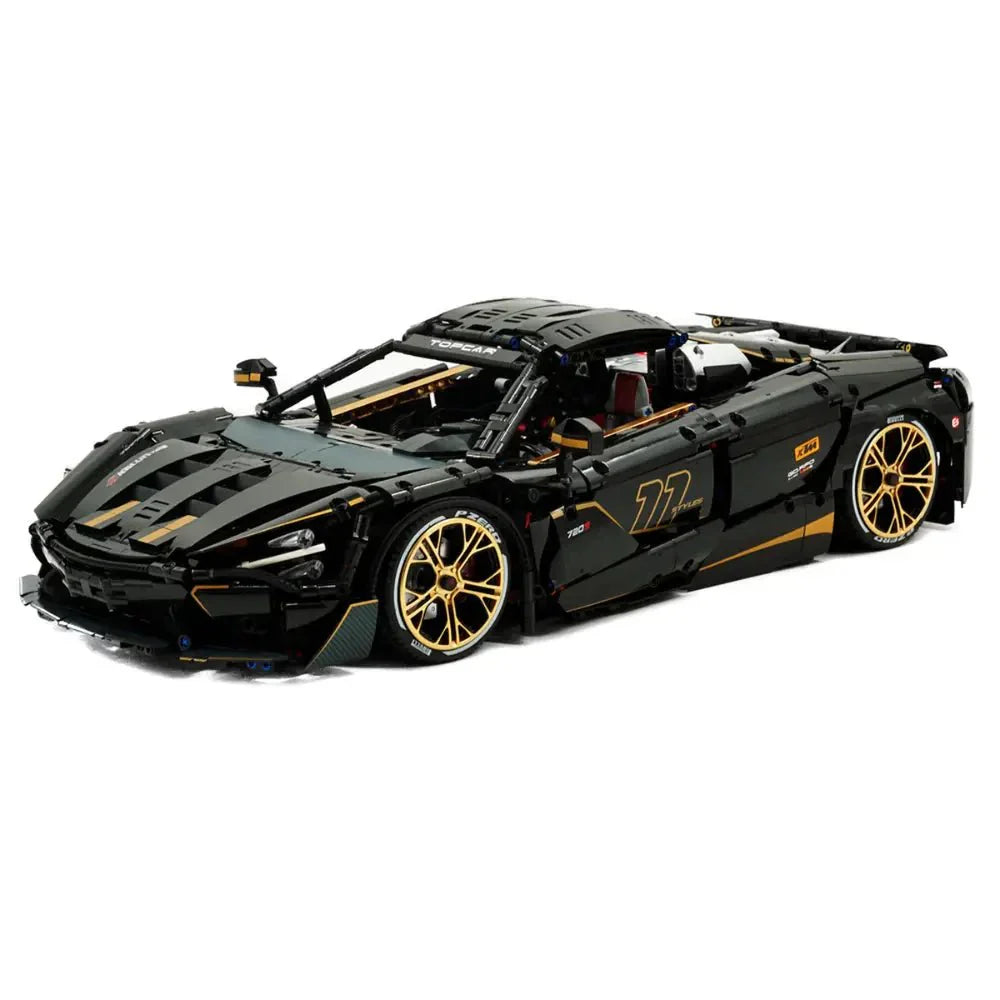 Guly 10625 - Static Version - Black V8 720s Spider Supercar | Power Blockz