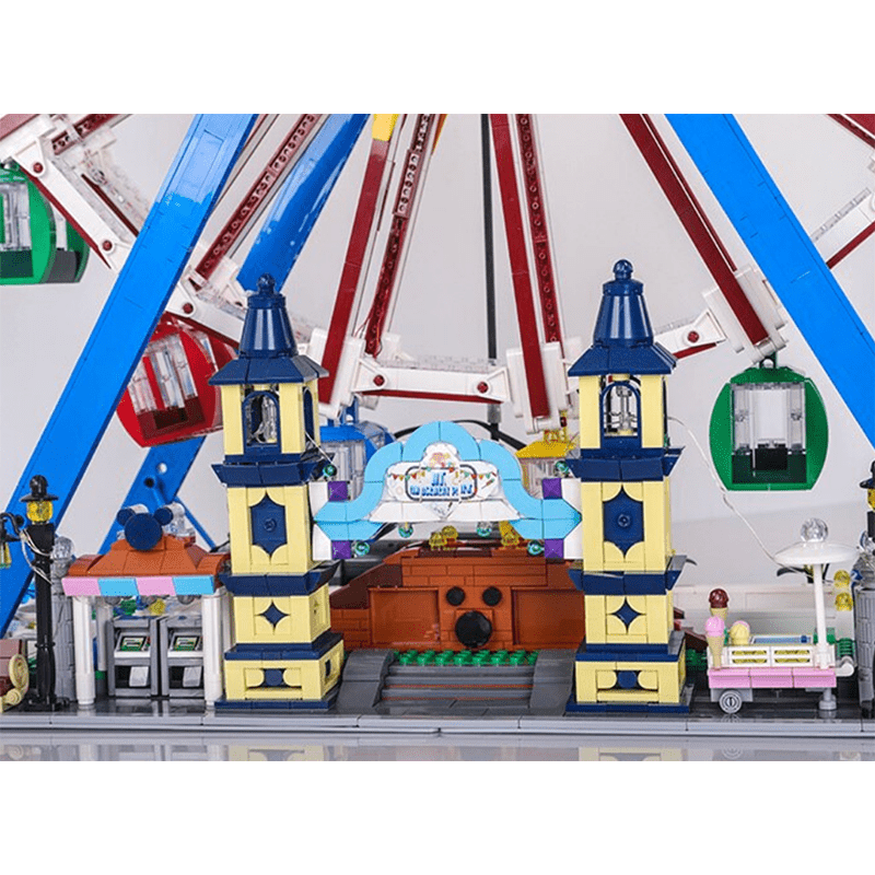 Mould King 11006 - Motorised Ferris Wheel - vue 5 | Power Blockz