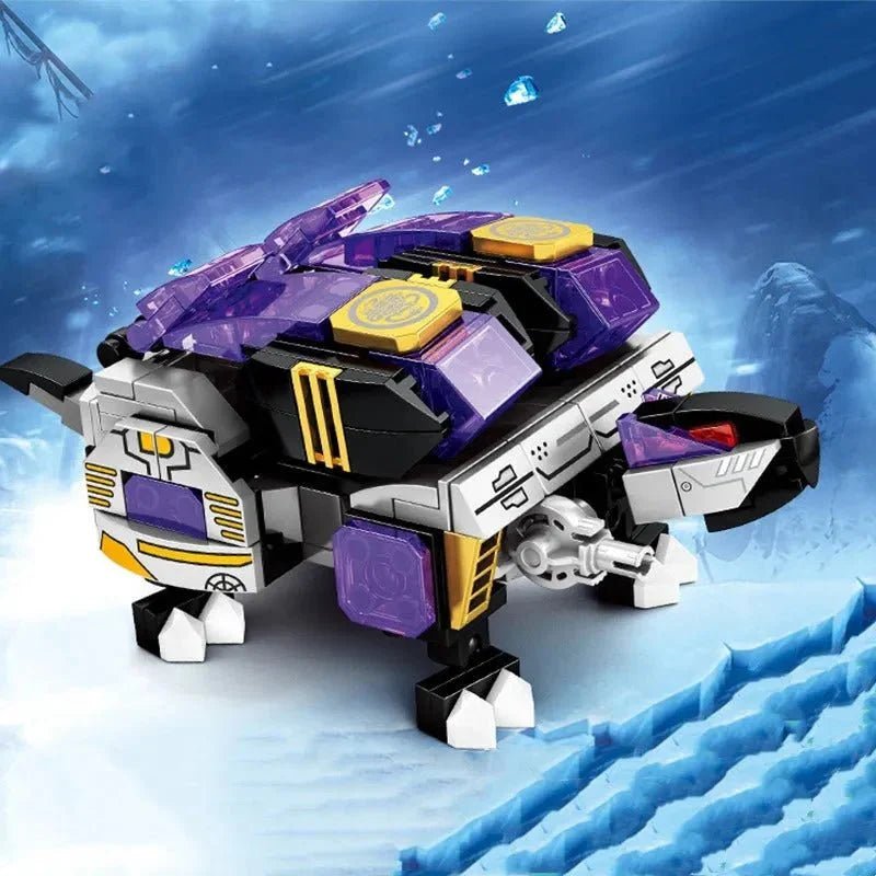 Transforming Mecha Of Steel Robot Bricks Toy | 861pcs - Transforming Mecha Of Steel Robot Bricks Toy - vue 8 | Power Blockz