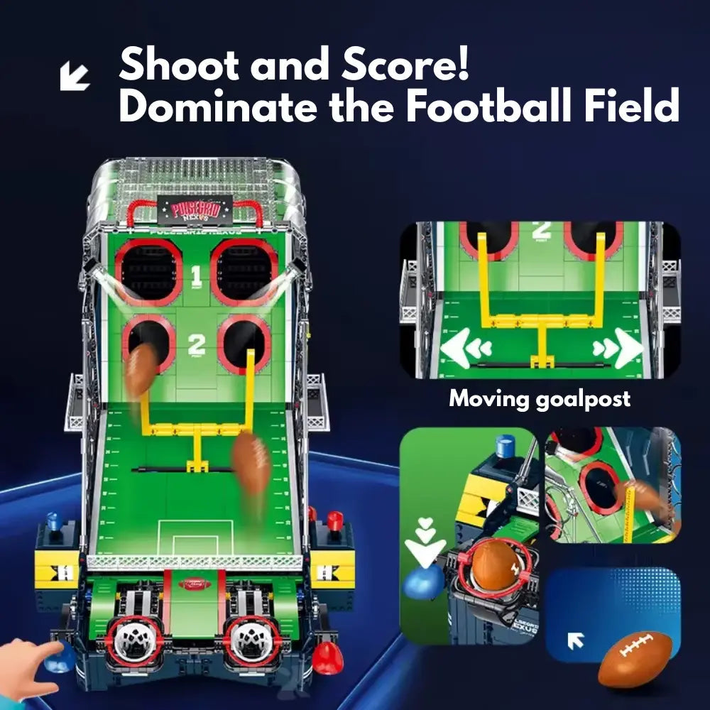 Xinzhuan XZ0011 - US Football Quaterback Game - vue 4 | Power Blockz