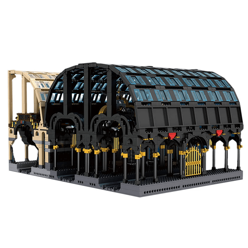 Mould King 12011 - Dual Train Station | Power Blockz