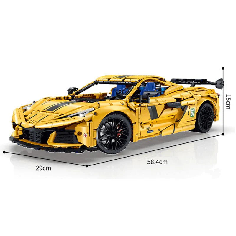 Guly 10622 - Static - Mid-Engine American Supercar - vue 9 | Power Blockz