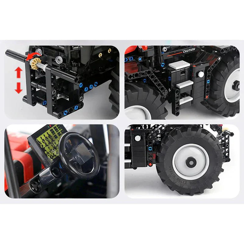 Reobrix 22015 - RC Farming Tractor - vue 4 | Power Blockz