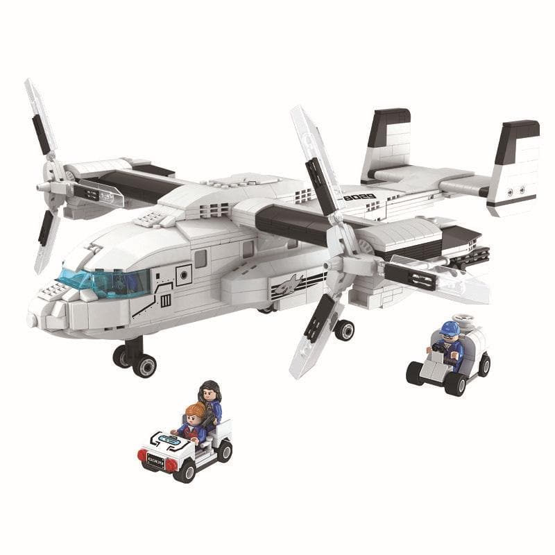 Winner 8029 - Cargo Plane - vue 6 | Power Blockz