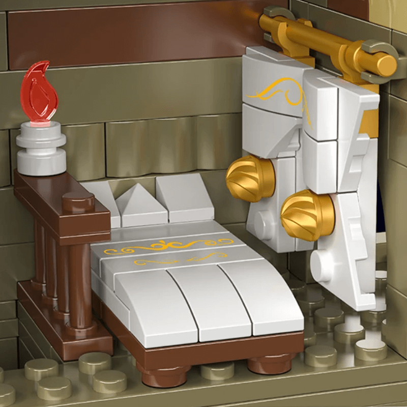 Mould King 10060 - Middle Ages Windmill - vue 7 | Power Blockz
