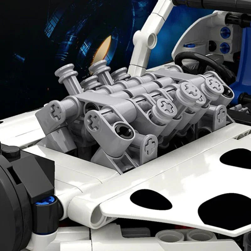 MOYU MY88006 - Dalmatian Monster Truck - vue 8 | Power Blockz