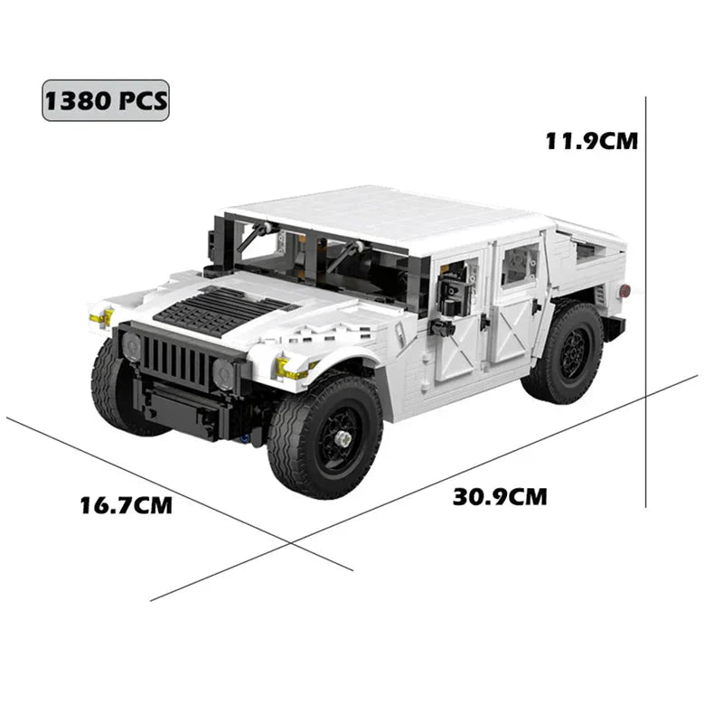 Cada C61027W - Military-Style Off-Road Utility - vue 2 | Power Blockz