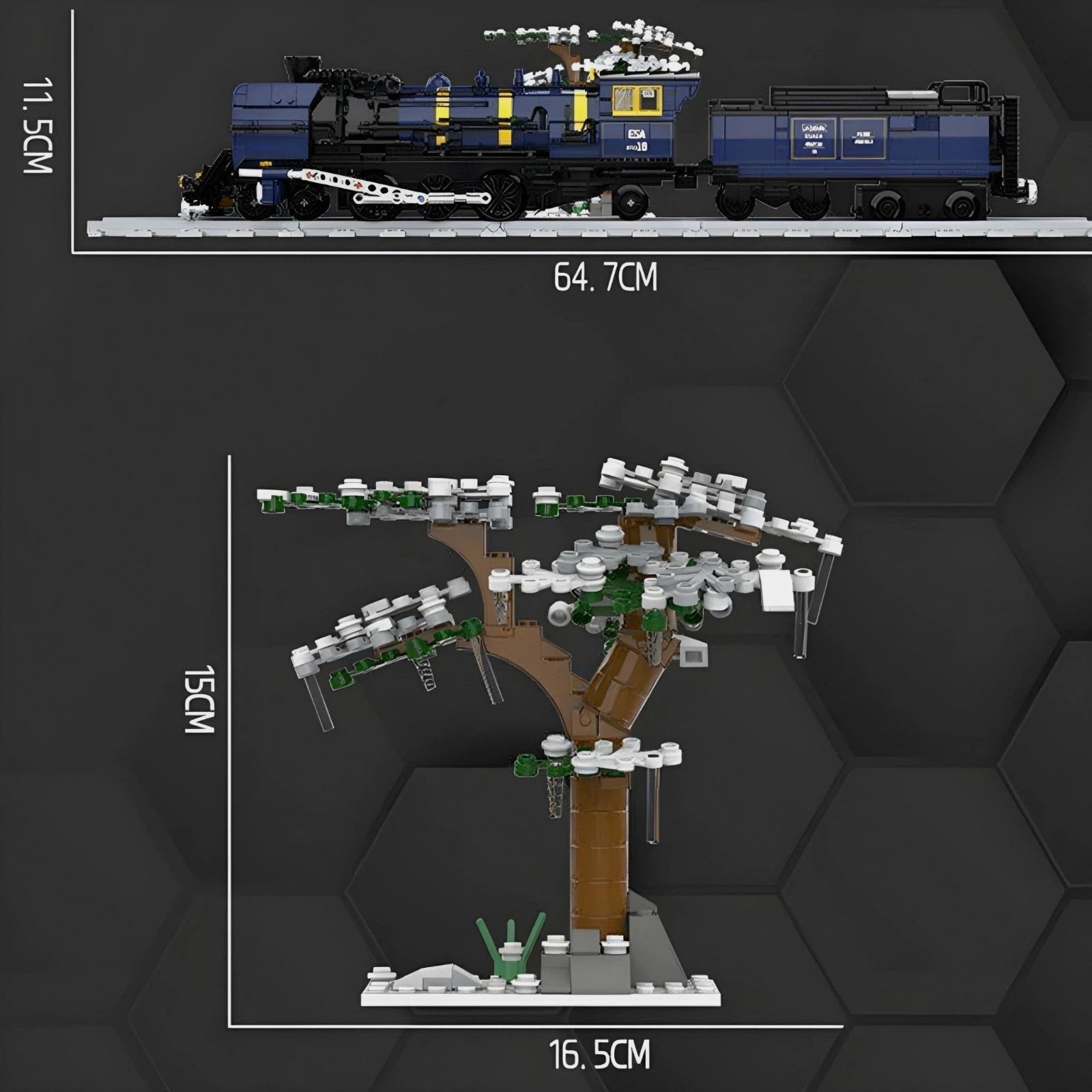 DK 80018 - Oriental Steam Train - vue 6 | Power Blockz