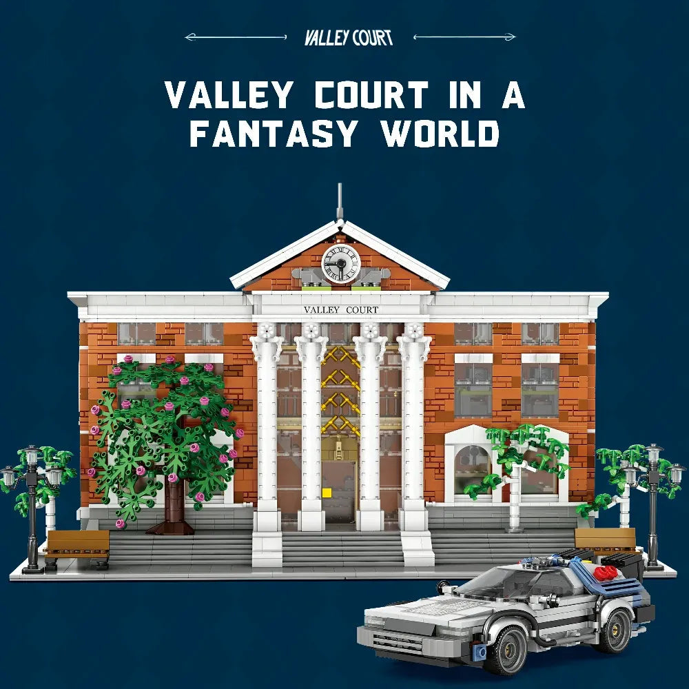 FALAGIL B99002 - Back To The Future Courthouse Movie - vue 5 | Power Blockz