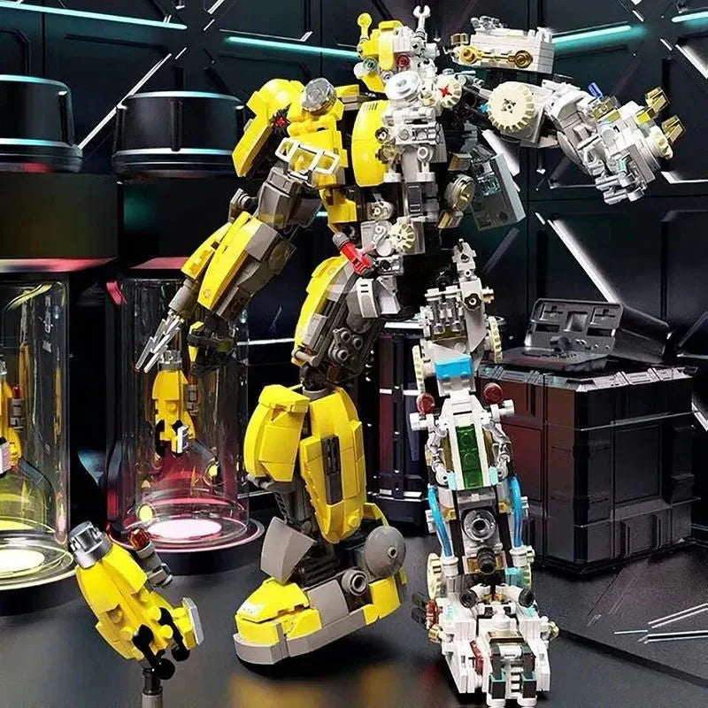 LW 7037 - 7037 Super Bumblebee Mecha Robot Bricks Toy - vue 2 | Power Blockz