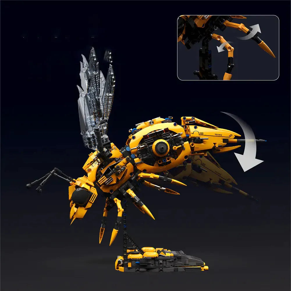 T4013 - Wasp Robot Transformers - vue 3 | Power Blockz