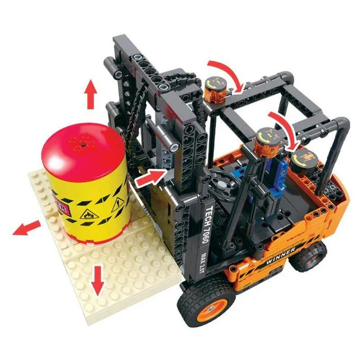 IBLOCK PL-920-114 - Warehouse Forklift Model - vue 3 | Power Blockz
