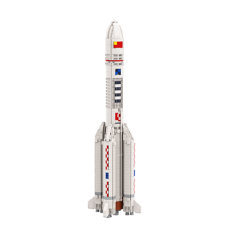 Gobricks MOC-94784 - 1:110 Long March 5 | Power Blockz
