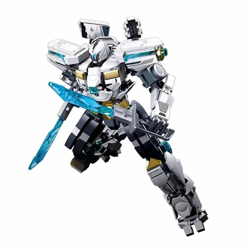 Super Transforming Mecha Robot Warrior Bricks Toy | 561pcs - Super Transforming Mecha Robot Warrior Bricks Toy - vue 6 | Power Blockz