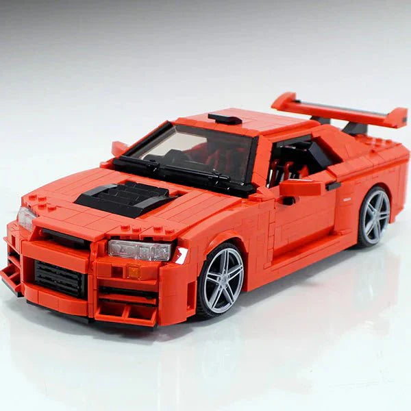 Sembo SY0001 - JDM Twin-Turbo Street Beast R34 - vue 16 | Power Blockz