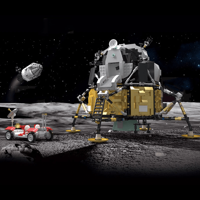 Mould King 21006 - Apollo Spacecraft - vue 3 | Power Blockz